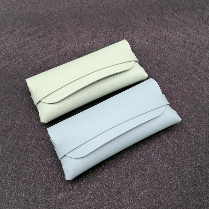 KLASSNUM Sunglasses Box Portable Glasses Bag Fashion Accessories Reading Eyeglasses Holder Eye Contact Case Protective Cover