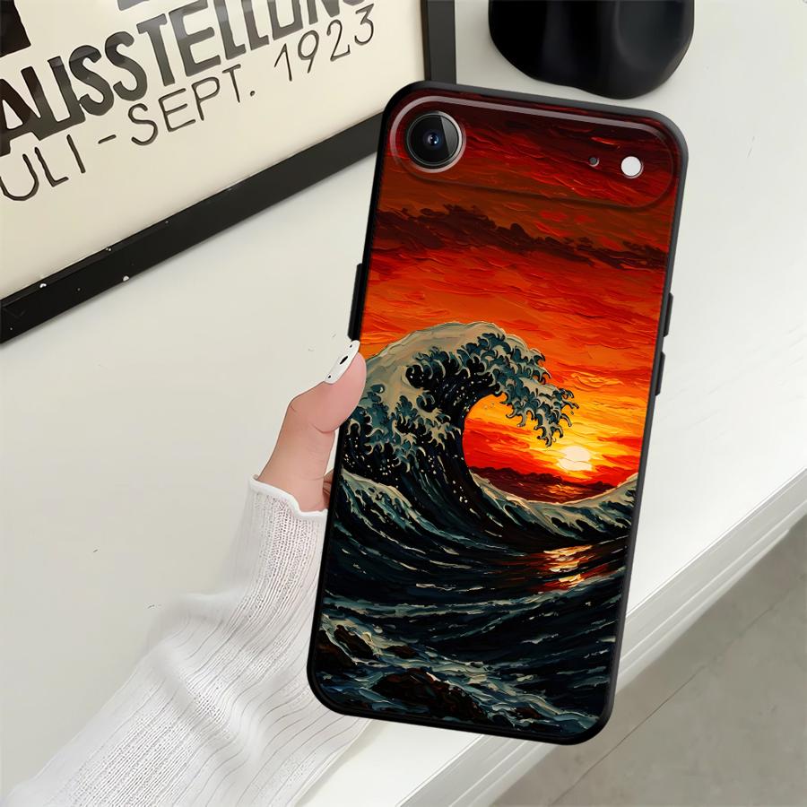 Funda Phone Cover Case for Apple iPhone 17 Pro Max 13 XR XS MAX 11 14 12 Air 16 15 Pro 7 8 Sunset Scenery