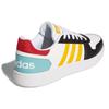 Adidas Neo Hoops 2.0 Round Toe Lace-Up Low Top Basketball Shoes Men Sneakers White Black Yellow GY5899