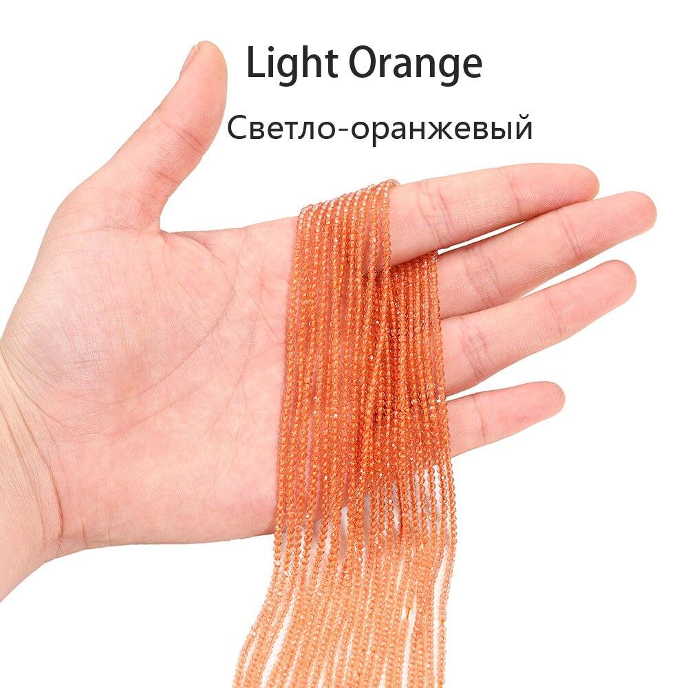 

150 шт./лот, 2 мм, разноцветные граненые стеклянные круглые хрустальные бусины, свободные бусины-разделители для изготовления ювелирных изделий своими руками, фурнитура, ожерелья