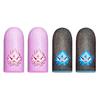 1 Pair Finger Cover Sensitive Luminous Breathable Video Games Touch Screen Fingertip Gloves for Gamers