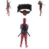 Stunning Deadpool Lycra Full Body Spandex Costume With Breathable Fabric