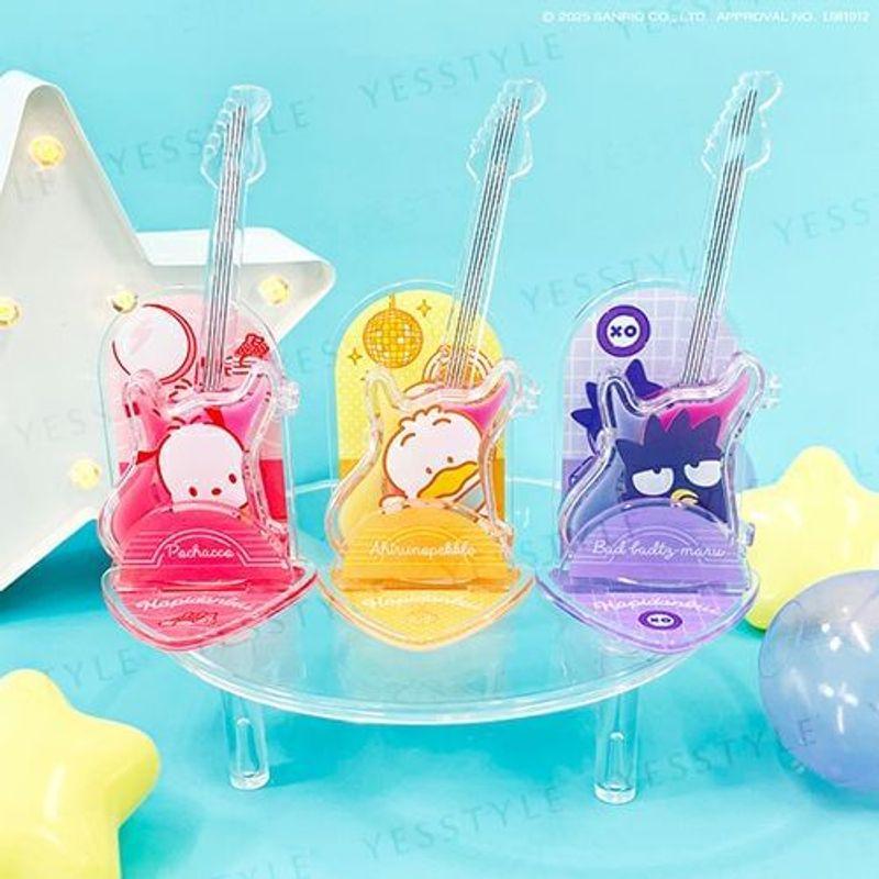 SHOBIDO - Sanrio Characters Happy Danby Secret Guitar Lip Gloss Palette & Acrylic Stand