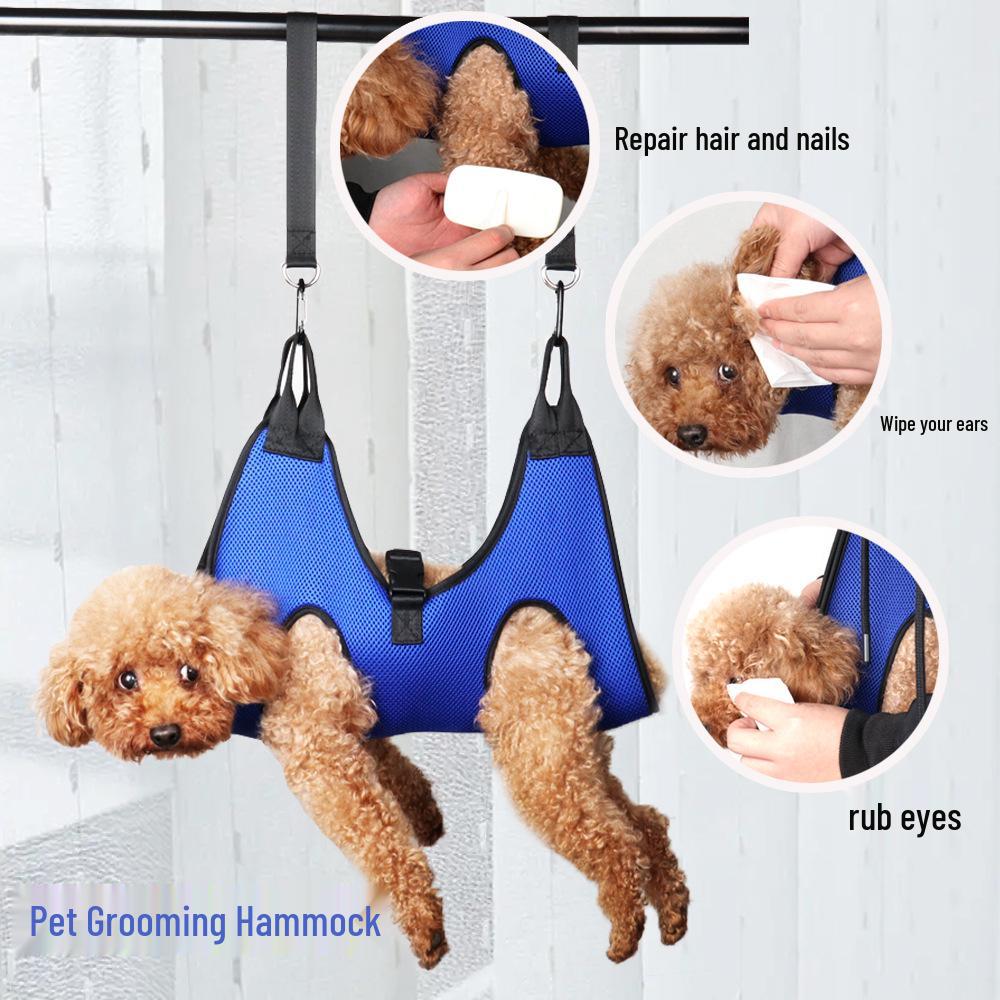 Pet Grooming Hammock for Nail Trimming - Suitable for Cats and Small/Medium Dogs