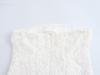 2024 Winter Women's European & American Style Lace Strapless Slim Dress