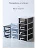 Transparent Multi-layer A4 Desktop Organizer: Simple Plastic Drawer-type Storage for Office Documents
