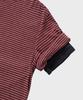 NONBLANK Striped Crop Hs T-Shirt_Red