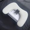 U-Shaped Nail Art Hand Rest with Phone Holder - Comfortable PU Leather Pillow, Simple Style.