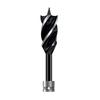 High Hardness Electric Wrench Drill Bit for Woodworking - Four-Flute, Four-Edge Wood Board Hole Enlarger