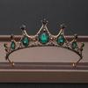 DIEZI Elegant Luxury Girls Crystal Bridal Tiara Crown Birthday Party New Fashion Bride Queen Headbands Hair Jewelry Accessories