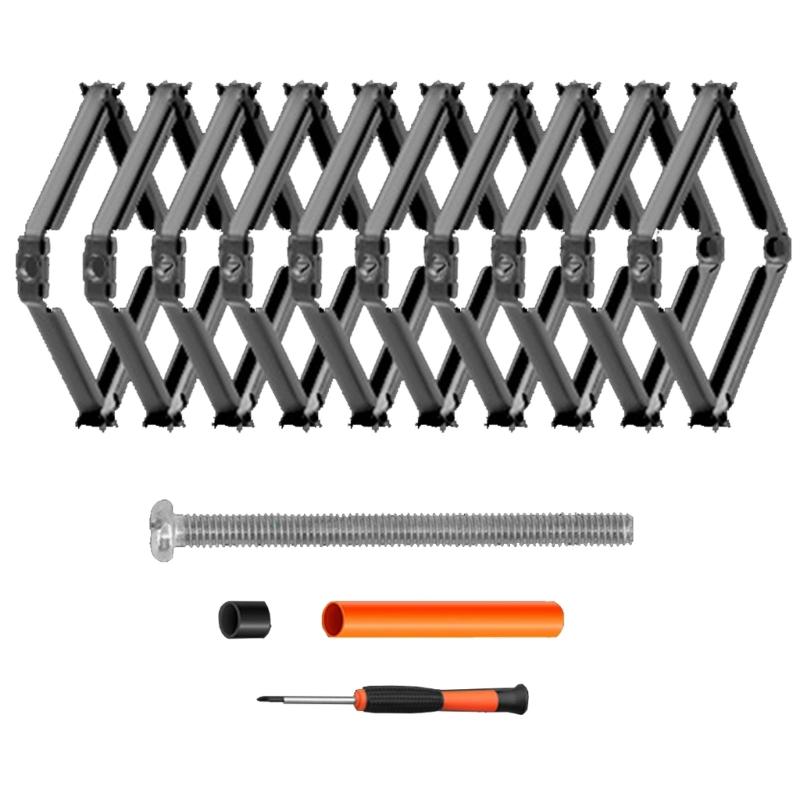 

4MM Screw Insulated Spray Electrical Box Fix with Insulation Coating, Secure Claw Grip Junction Box Reinforcement Part 1