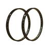 20 "BMX Bike Rim A Circle Double 36-Hole Action Street Knife Ring Black Rim