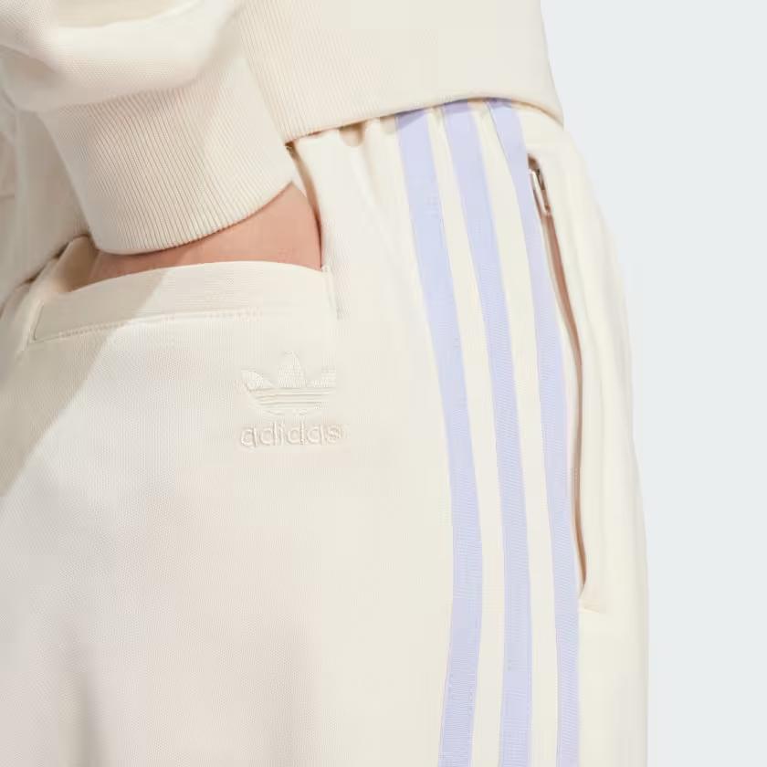 adidas Originals Vrct Patchwork Stripe Track Pants Women Bottoms Beige IR6041