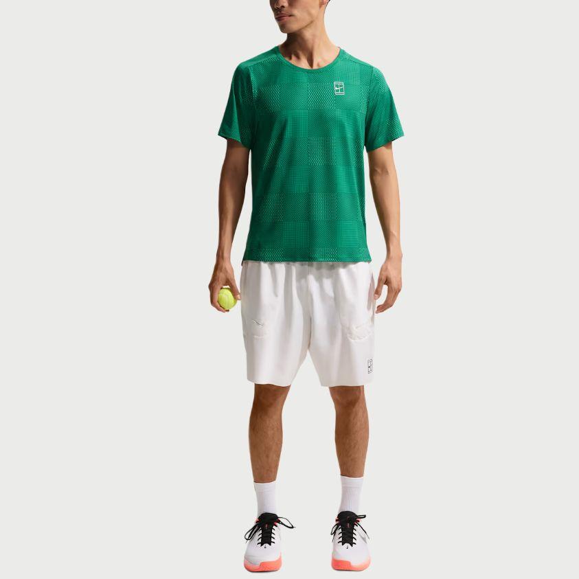Nike Dri-Fit FW25 Court Advantage Moisture-Wicking Slim-Fit Knitted Sports Lightweight Breathable Quick-Dry T-Shirt Men Tops IB1065-365