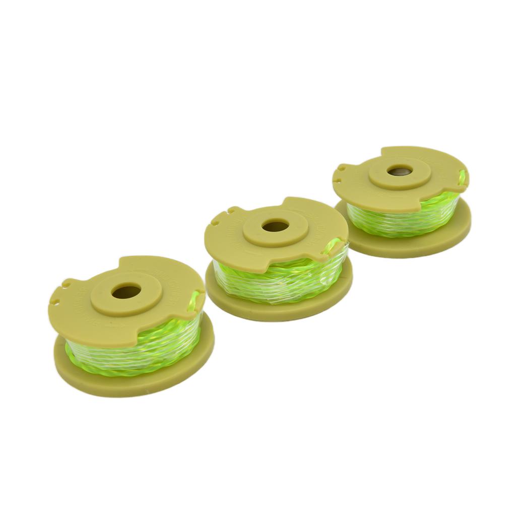3Pcs Replacement Trimmer Line Spool Fit for Ryobi 0.08in 18V 24V 40V String Trimmer Parts