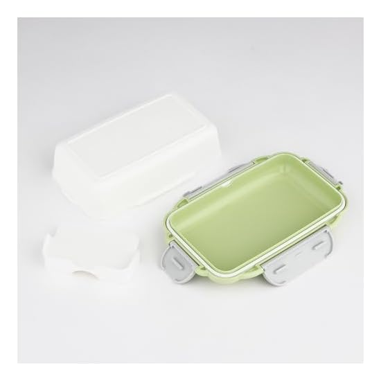 Bento Box Lunch Box 500ml Chiikawa Yellow, 4-Point Locking, Dishwasher Safe, Storage Container with 