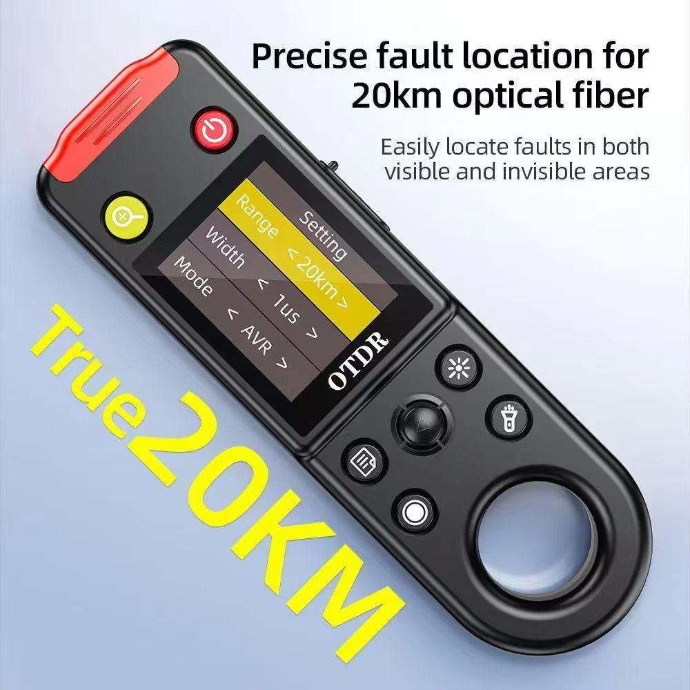 Can Be Tested with Light Optical Time-Domain Reflectometer Handled Visual Fault Locator Telecom