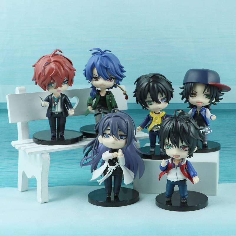 Charming 6 Variants Q Version Hypnotic Microphone Anime Collectible Doll For Fun
