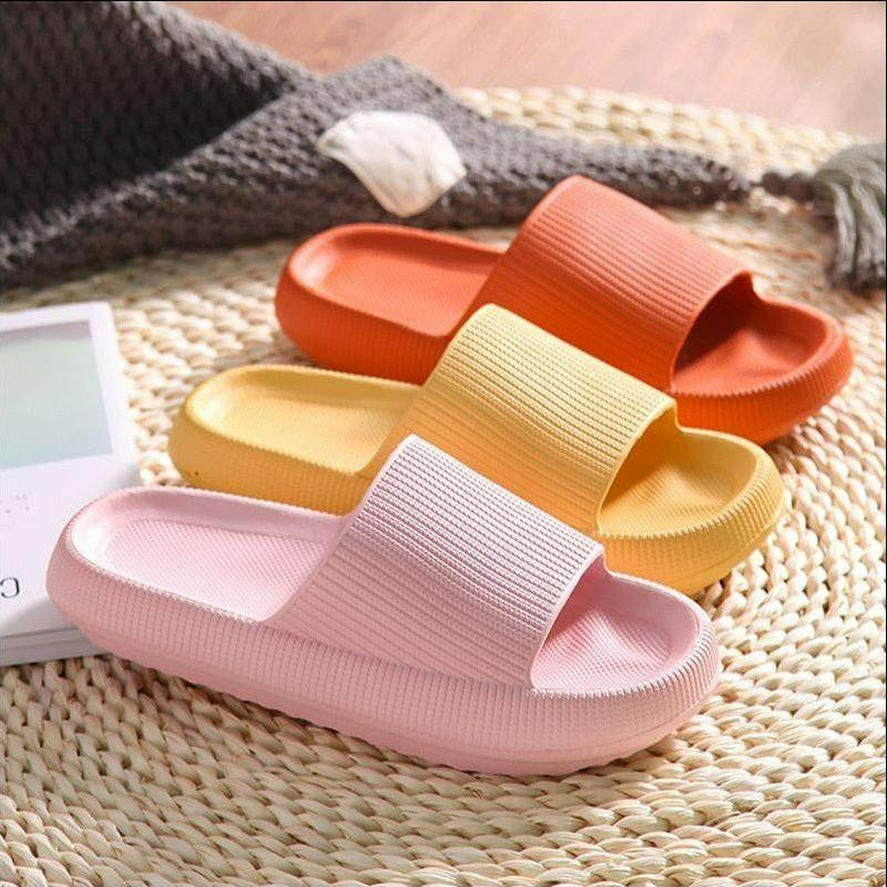 

Slippers eva soft bottom summer men s home non-slip household deodorant bath cool slippers women free shipping 36-37 (recommended to shoot one size larger)