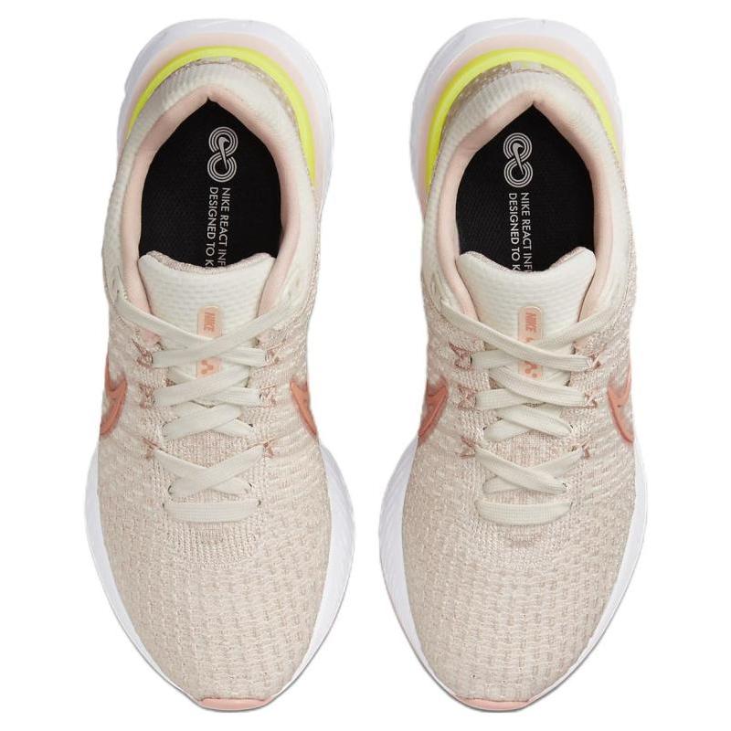 Nike React Infinity Run Flyknit 3 Light Madder Root Atmosphere Women's Sneakers DD3024-102