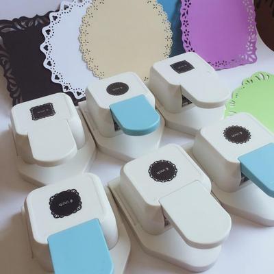 Kids' DIY Punch & Emboss Machine for Creative Lace Designs