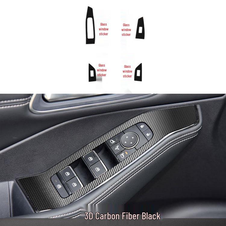 

Nissan Qijun 21-22 Отделка салона из углеродного волокна для центральной консоли и рычага переключения передач Two-Wheel Drive