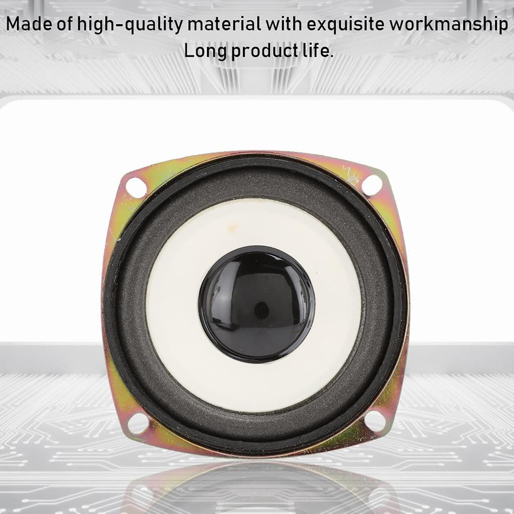 3‑Inch Mini Full Frequency Audio Speaker Loudspeaker 4ohm 5W for Multimedia Sound Box High Sensitivity