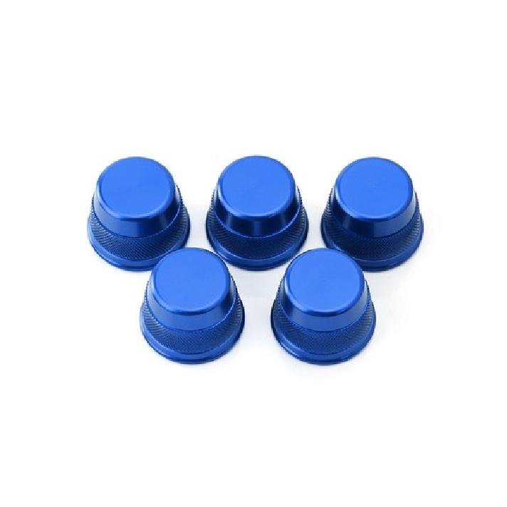 Blue Air Conditioner Vent/Opening Knob Covers For Mercedes W205 X205 C GLC-Class