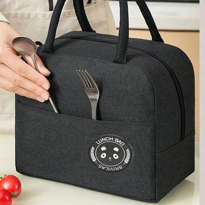 Moda Nuovo Isolamento in Foglio di Alluminio Ionico Borse Termiche per il Pranzo Pacco Ghiaccio Studente Portatile Impermeabile Borsa Scatola da Picnic