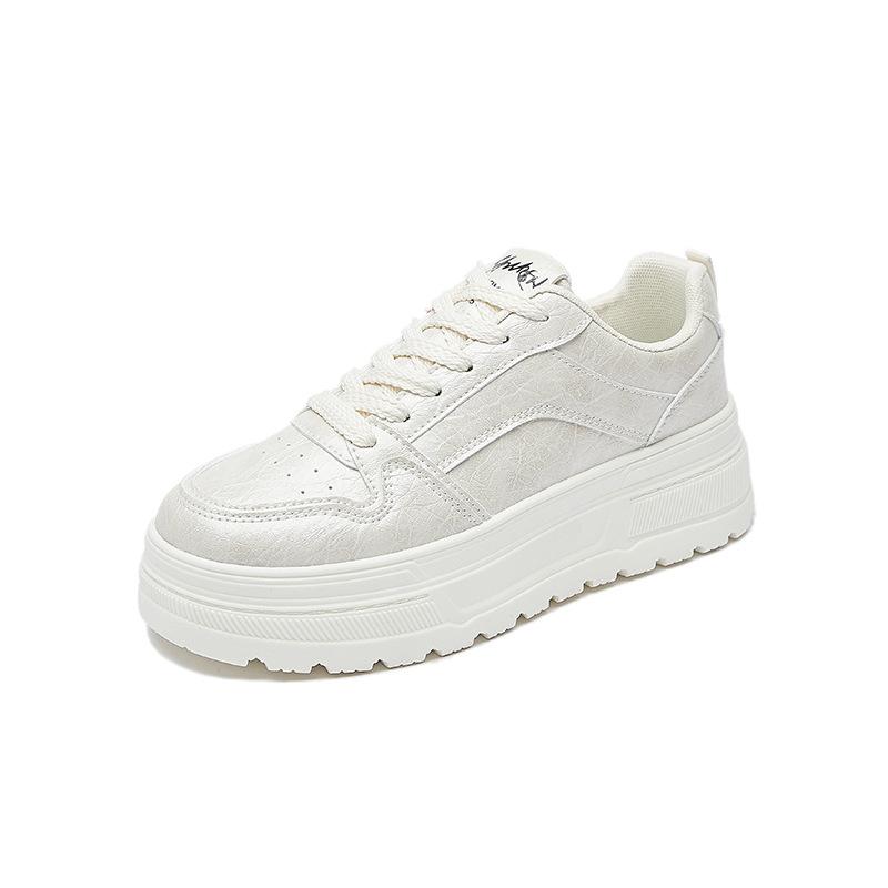 ins thick-soled heightening board shoes women's versatile casual spring new student running shoes