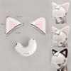 Removable Helmet Cat Ear Decoration Reusable Plush Helmet Accessory  Bicycle Helmet