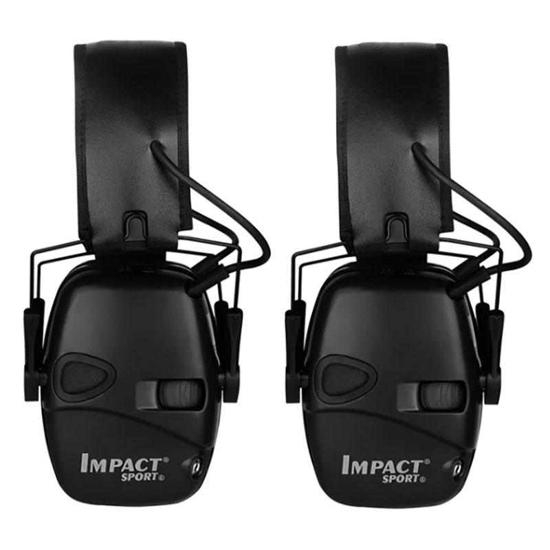 Paraorecchie Elettronico Tattico Originale per Tiro all'Aperto Cuffie Anti-rumore per Sport all'Aperto Amplificazione Suono d'Impatto Udito