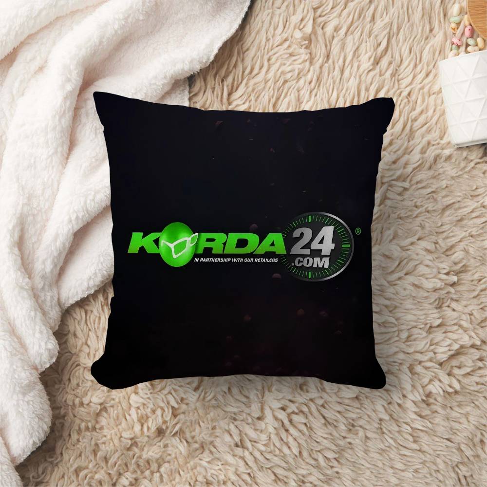 KKorda Fishing Logo Personalized Picture Text Home Decorative Pillows Household Gifts Xcm