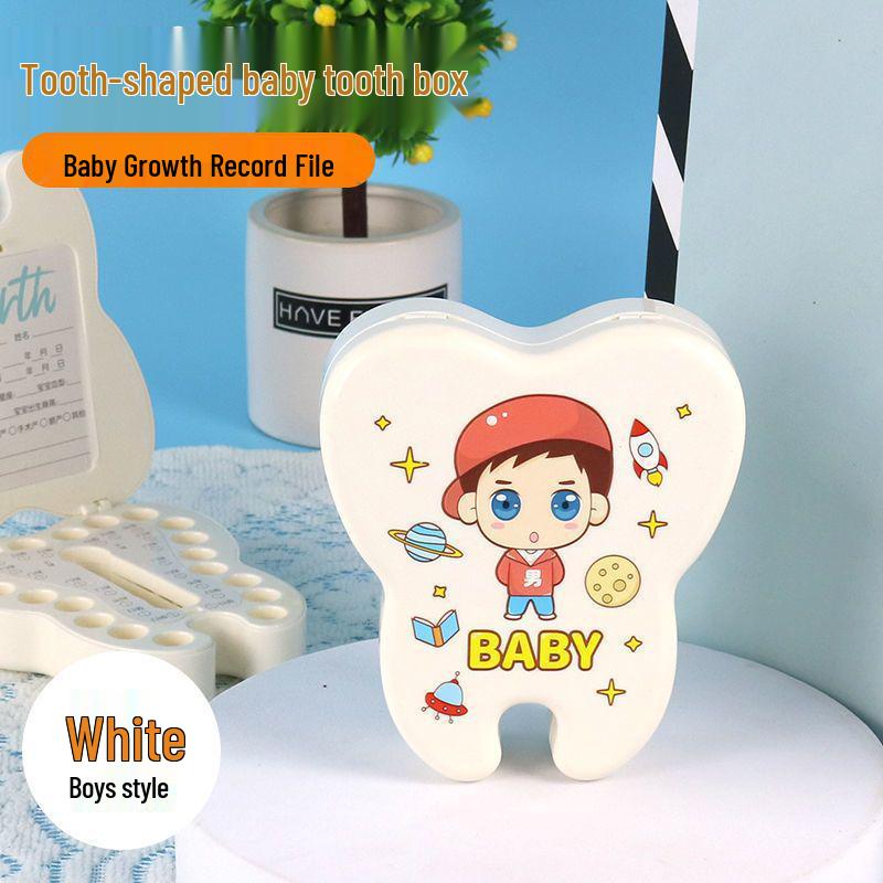 Baby Tooth Storage Box: Commemorative Keepsake for Infant Teeth