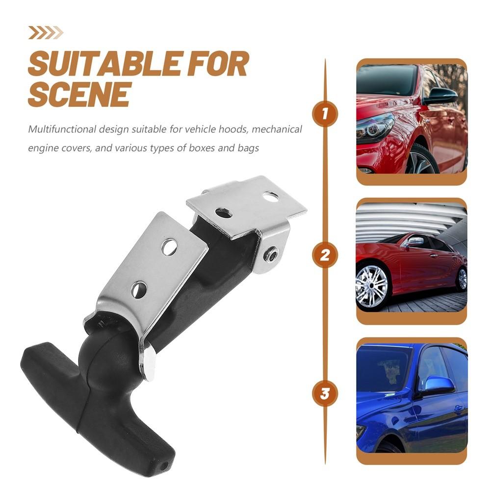 Haubenhalter für landwirtschaftliche Nutzung Schloss für Landwirtschaftliche Geräte Anti-Rutsch-Haubenhalter Wie abgebildet Elastischer Spannmechanismus