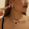 Fashion Necklace Jewellery Set for Women Latest Stylish Design Fancy Crystal
