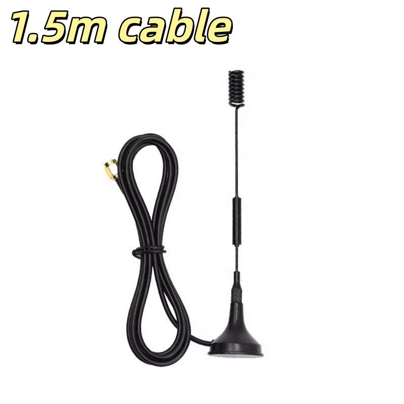 1 Peça Antena Dipolo de Meia Onda Alta Qualidade 12dBi 433MHz Antena SMA Macho Com Base Magnética Acessórios para Carro