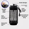 Black Golden Mosquito Trap Light With Uv Uv Light Source For Home And Restaurant Use