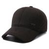 Men'S Thermal Ear Protection Cap Middle-Aged And Elderly Cotton Hat Dad Hat Cold-Proof Cap Outdoor Piled Thick Baseball Cap