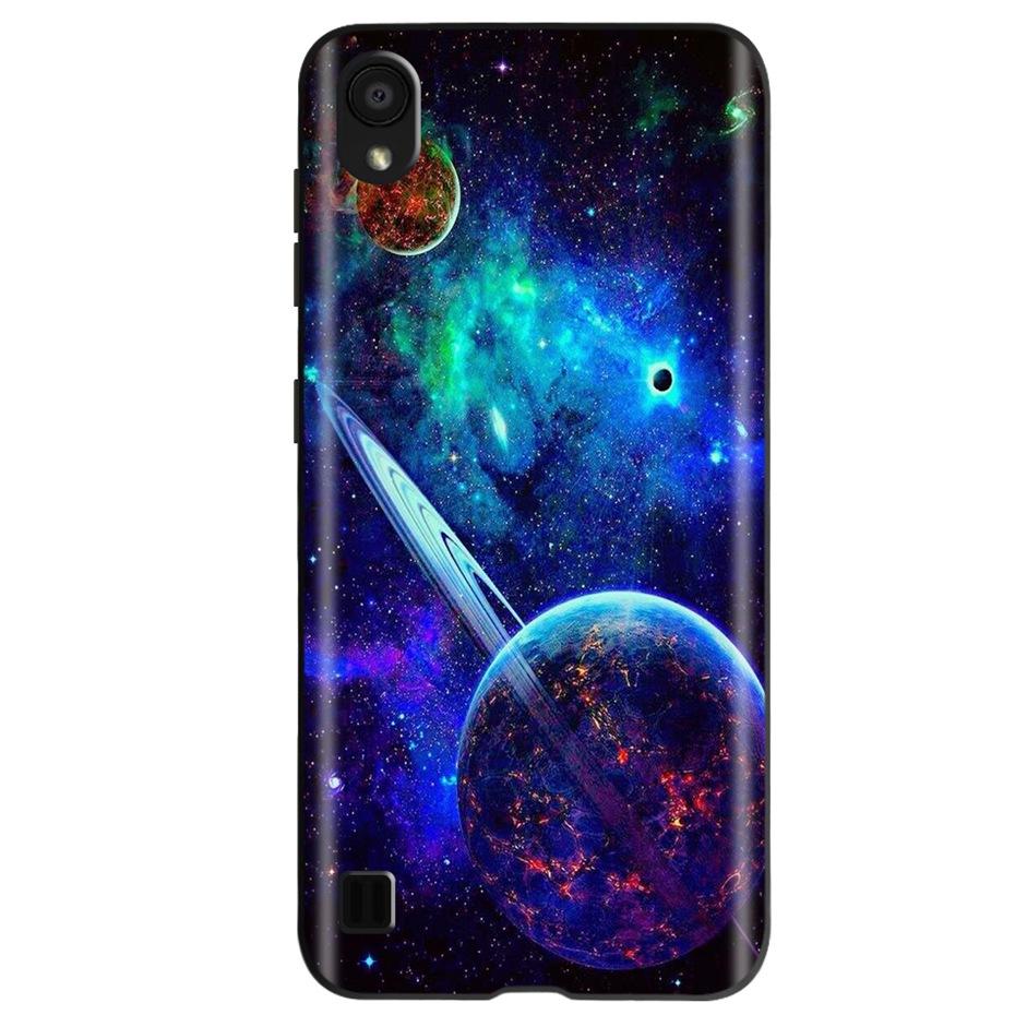 Fashion Cool Painted Case For ZTE Blade A5 2019 Soft SIlicone TPU Black Shockproof Bumper For ZTE A5 (2019) BladeA5 A 5 Funda