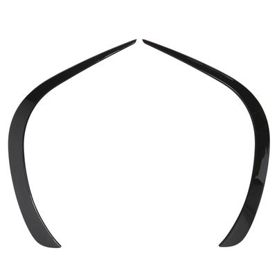 Paar Frontstoßstange Air Vent Trim Seitenspoiler Links Rechts Glänzend Schwarz Ersatz für Mercedes Benz