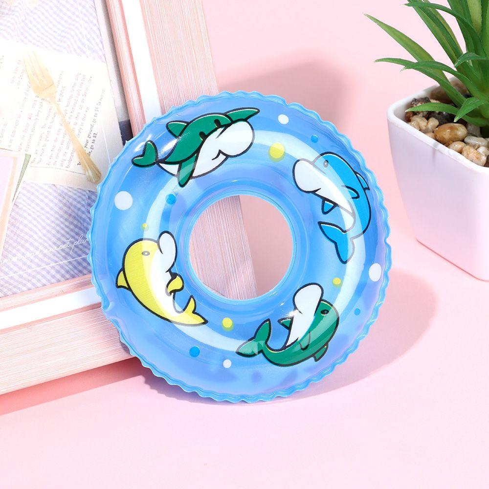 Supplies Dollhouse Accessories Doll Lifebuoy Miniature Swimming Ring Cartoon Animal Toy Lifebelt