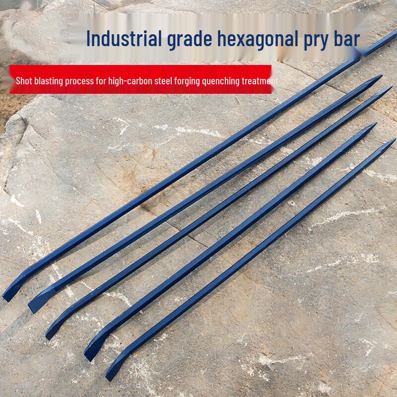 Guyin Heavy-Duty Hexagonal Steel Pry Bar