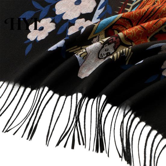Lightweight Blanket Virgin Mary Shawl Scarf Soft Cashmere Warm Wrap Women Tassel Scarves Winter Versatile Religious Accessory Luxury Comfort