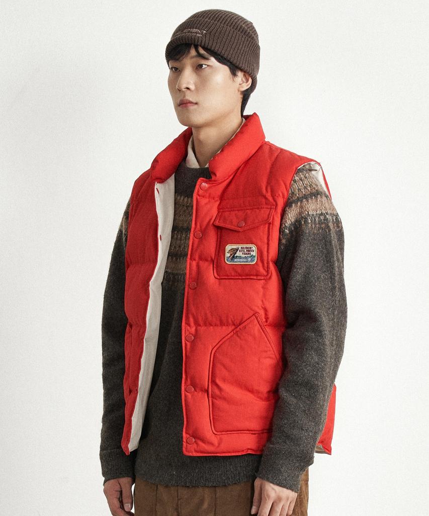 Helement Flex Down Vest (Red)