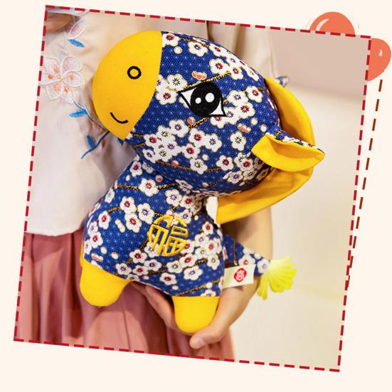 2026 Horse Year Mascot Plush Doll Lucky Chinese Zodiac Pony Stuffed Toy Decoration Pendant