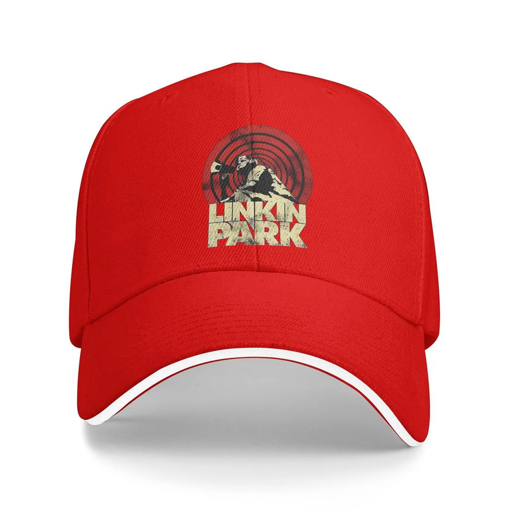Baseball Cap Linkin Park Metal Music Outfit Unisex Trucker Hat Caps Hat Unique Daily All Seasons Travel Gift Sun Cap