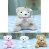 Niedlicher Teddybär Plüschtier Schlüsselanhänger Entzückender Cartoon Bär Anhänger zum Aufhängen für Taschen und Schlüssel