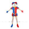 The Amazing Digital Circus Pomni Cosplay Costume Cartoon Uniform Hat Gloves Halloween Party for Women Adults Kids Costume Cos