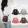 Lehká nylonová dámská crossbody taška, ležérní mini kabelka s více přihrádkami na zip, odnímatelný ramenní popruh, taška